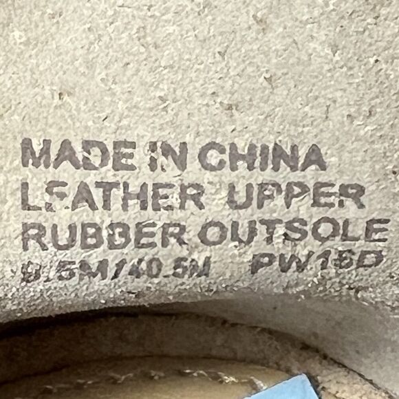 Michael Kors Women's 9.5 M Beige Wedge Suede Wrap Cutout Back Zip Peep Toe Heels - Picture 8 of 10